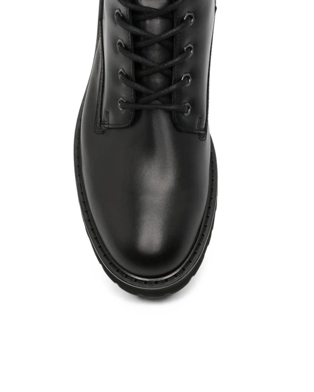 Woolrich Black Lace Up Boots for men