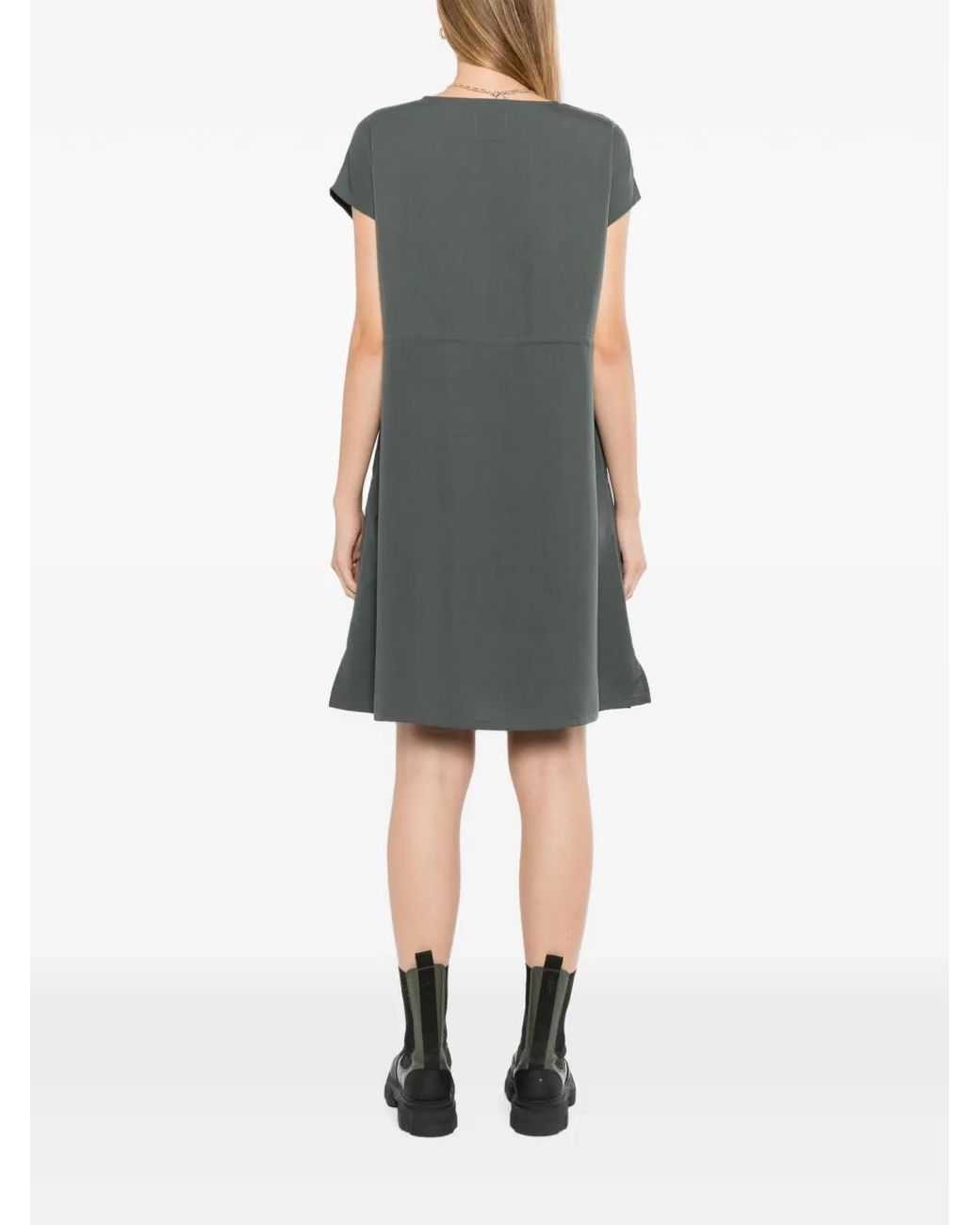 SPORT b. by agnès b. Gray Logo-Patch Dress