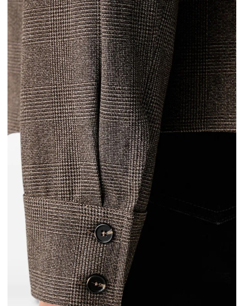 Marc O' Polo Geruit Blouse in het Black