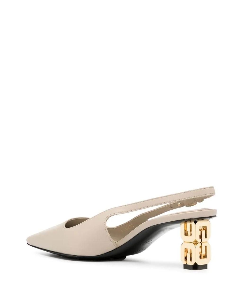 Givenchy Natural G-Cube Slingback Pumps