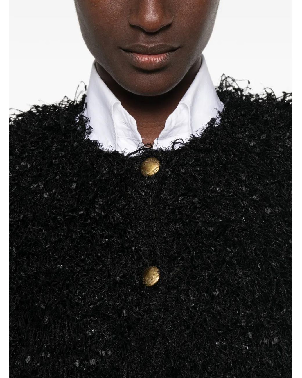 Twinset Black Veste À Manches Longues
