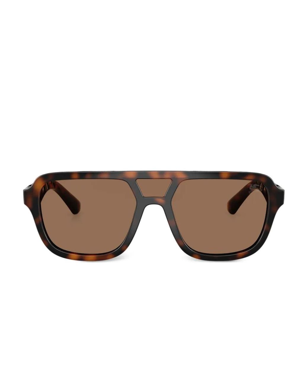 Burberry Brown Tortoiseshell Pilot-Frame Sunglasses for men