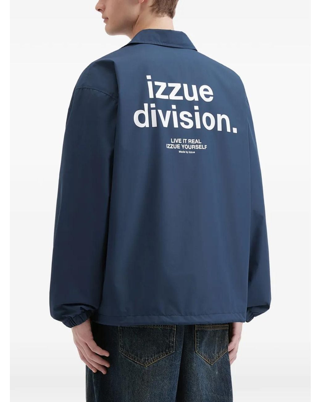 Chaqueta Estampada Izzue de hombre de color Blue