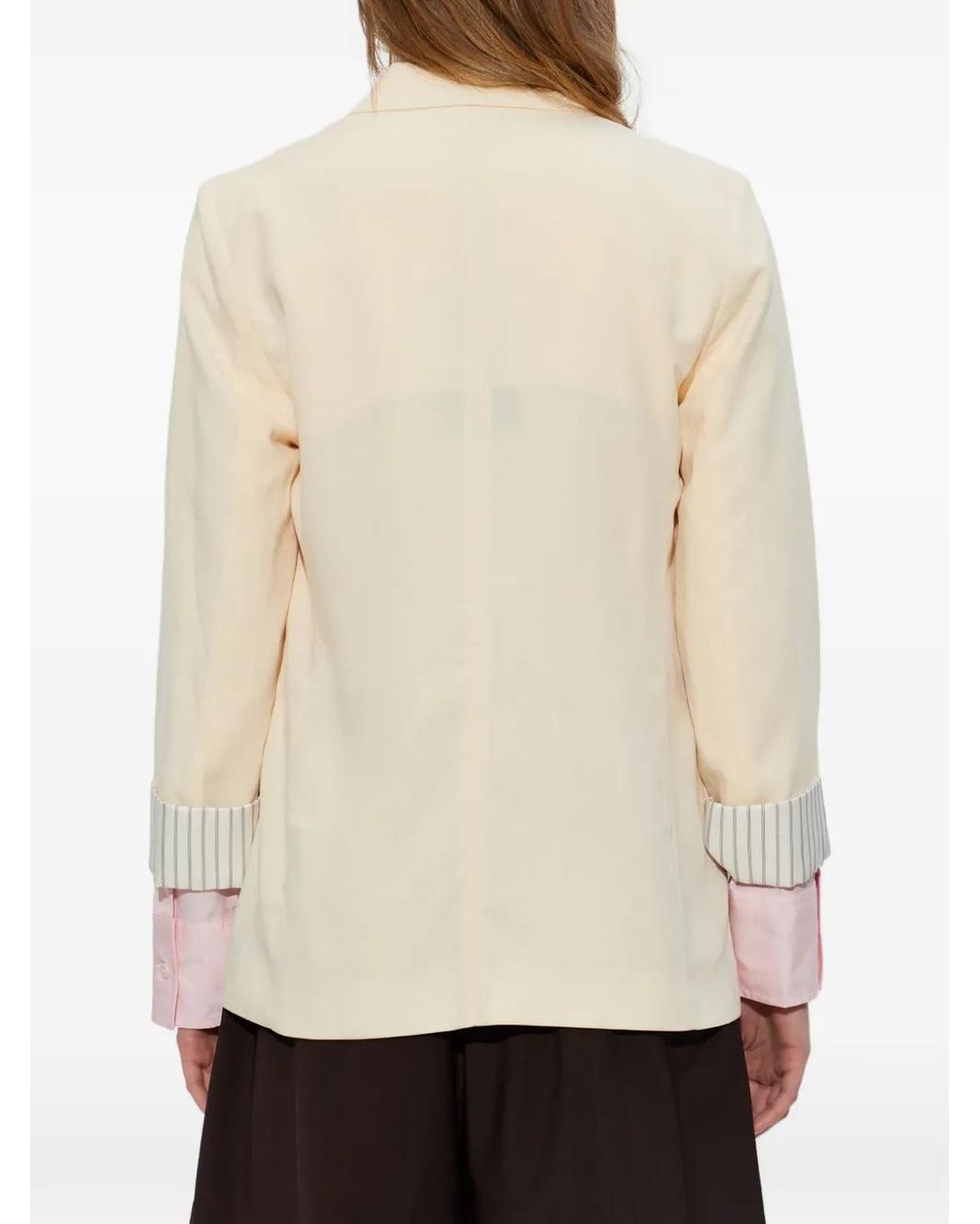 Rag & Bone Natural Button-Fastening Blazer