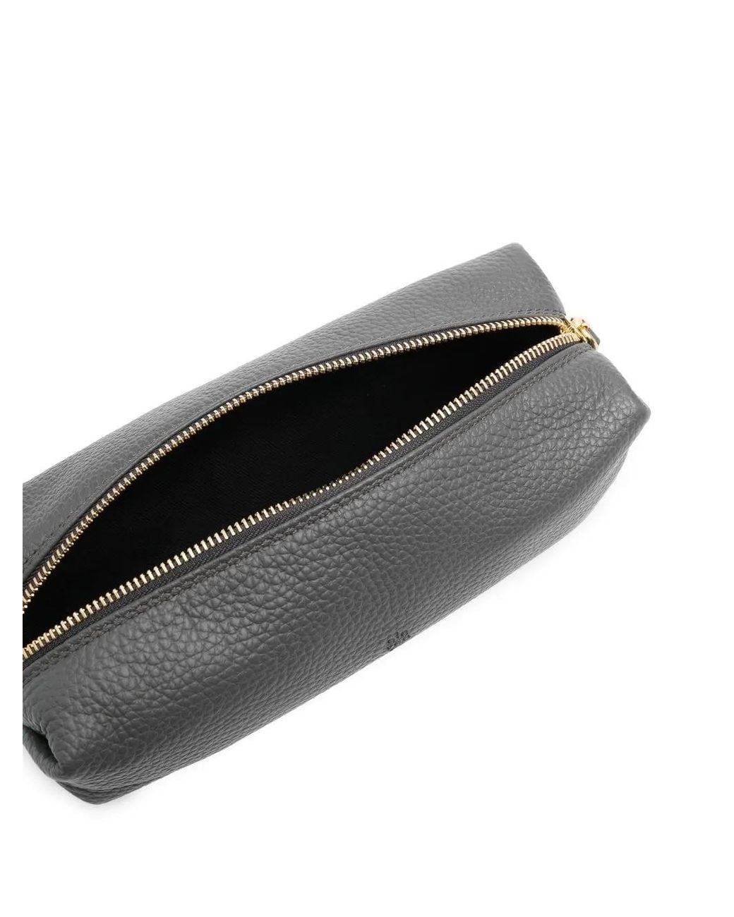 Eleventy Pebble-Leather Pencil Case in Gray | Lyst