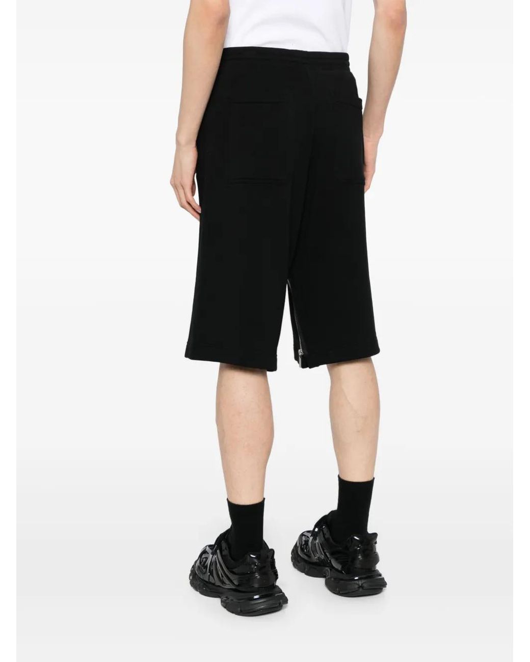 Helmut Lang Black Gusset Shorts for men