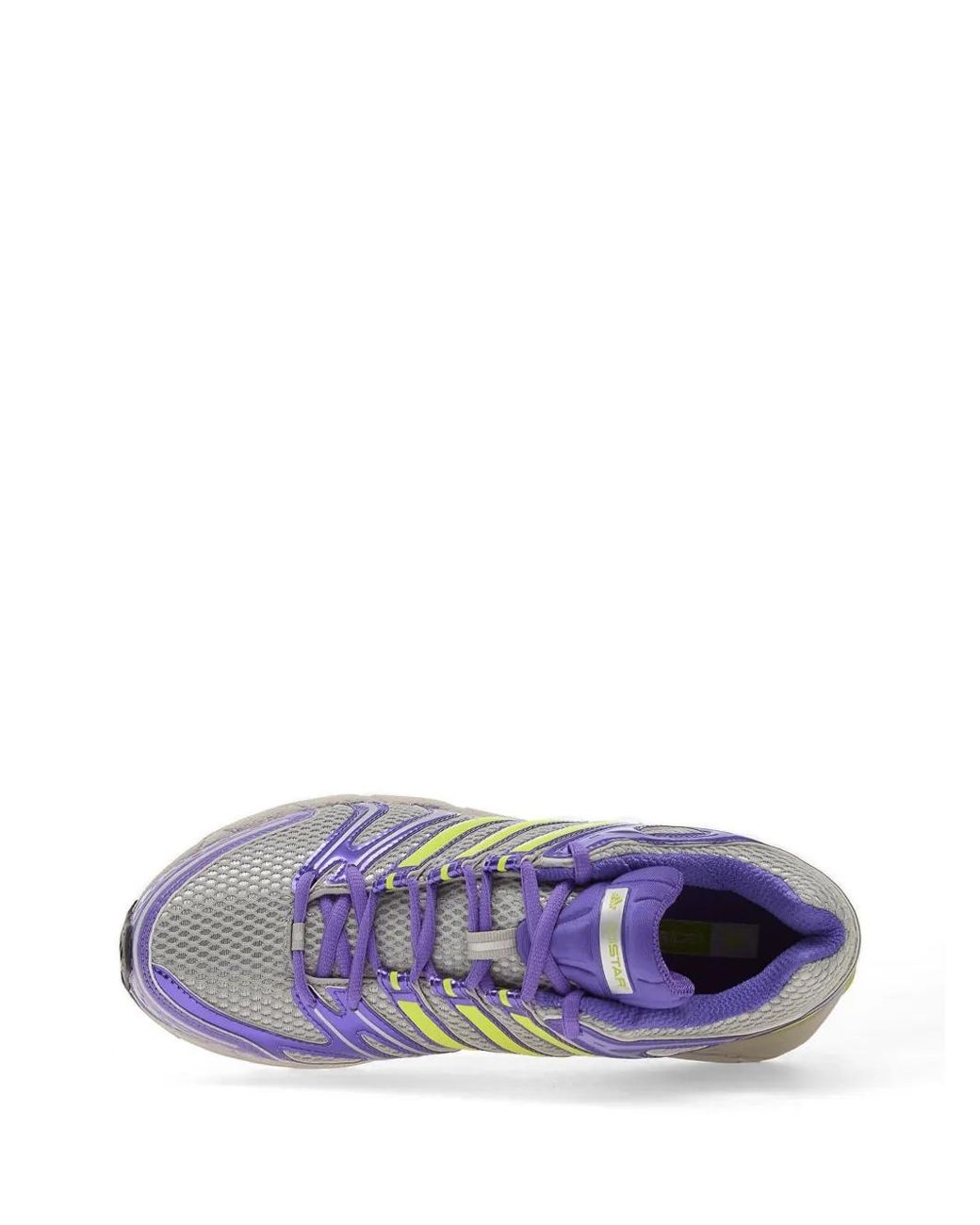 Adidas Blue Adistar Control 5 Lace-Up Sneakers