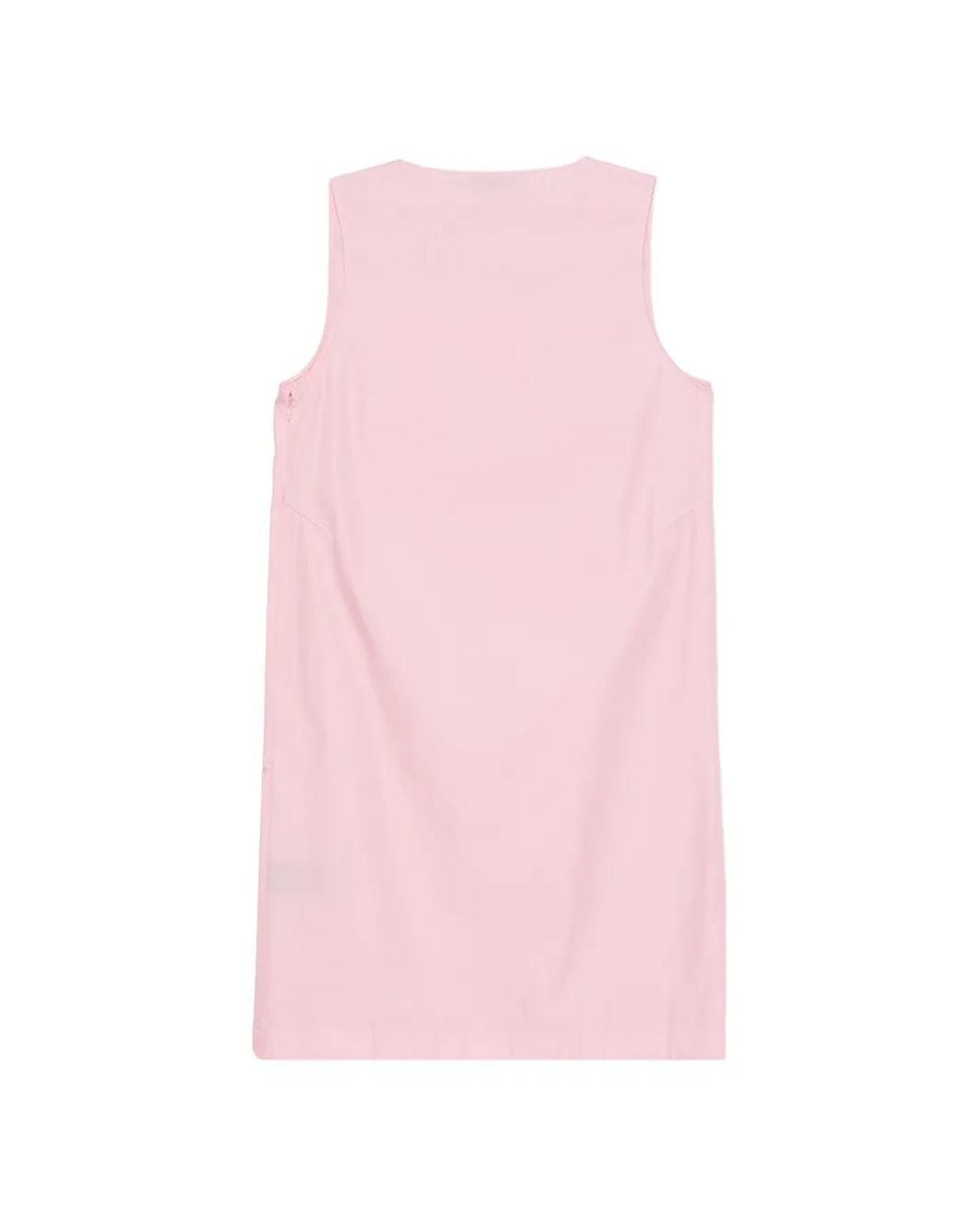 Soeur Pink Juliette Sleeveless V-Neck Mini Dress