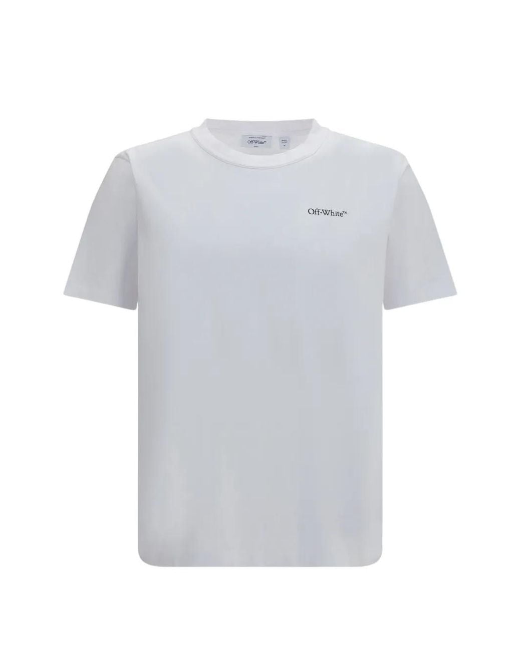 Off-White c/o Virgil Abloh White Small Bookish Regular Ss Tee for men