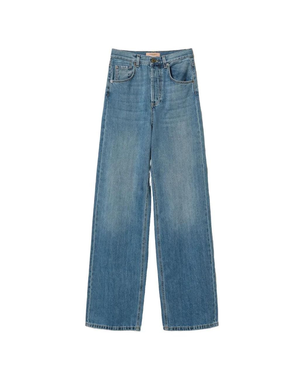 Twinset Blue Five-Pocket Jeans