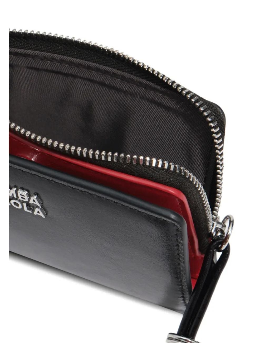 Bimba Y Lola Black Compact Leather Wallet