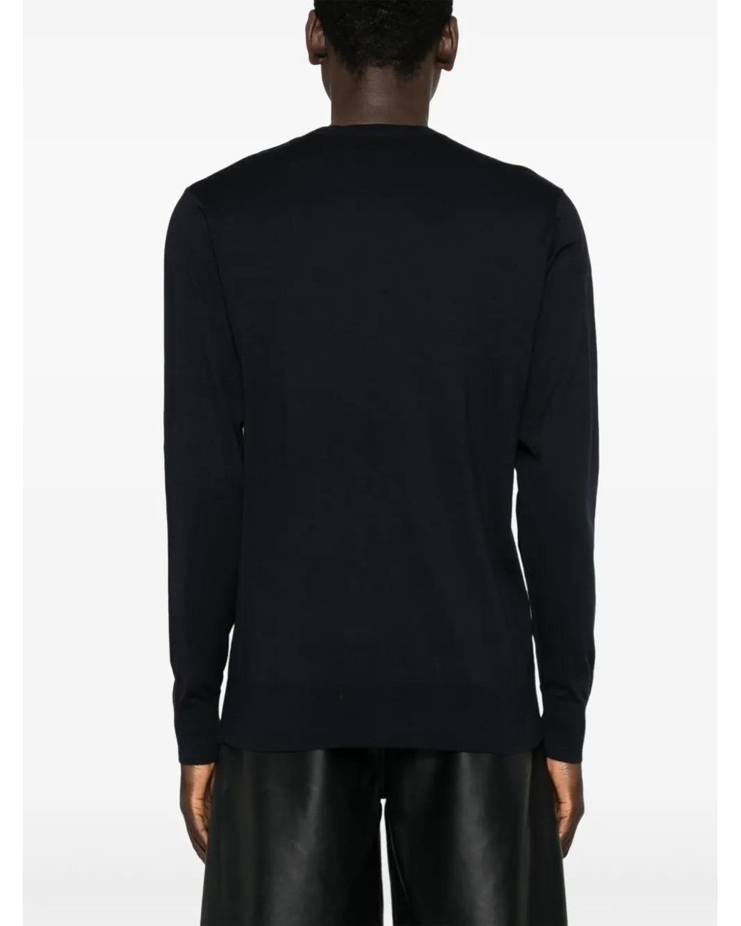 Givenchy Katoenen En Zijden Trui in het Blue voor heren
