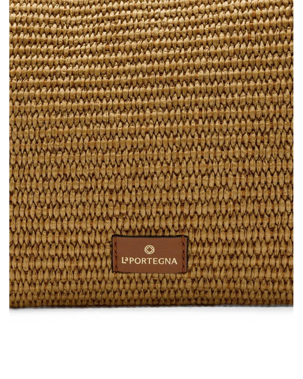 La Portegna Brown Marta Yute Shoulder Bag