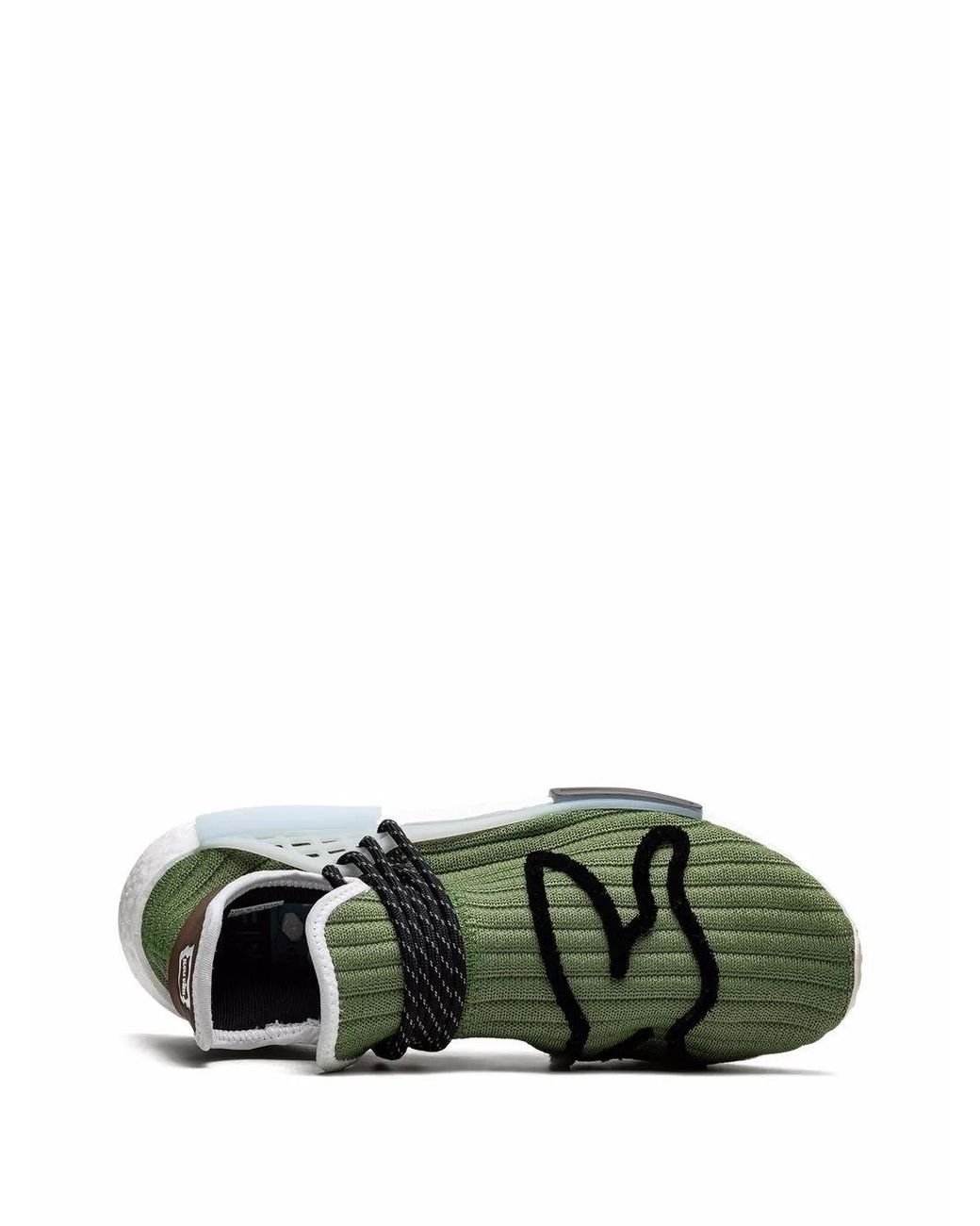 Adidas Green X Bbc Ice Cream X Pharrell Hu Nmd "Running Dog" Sneakers