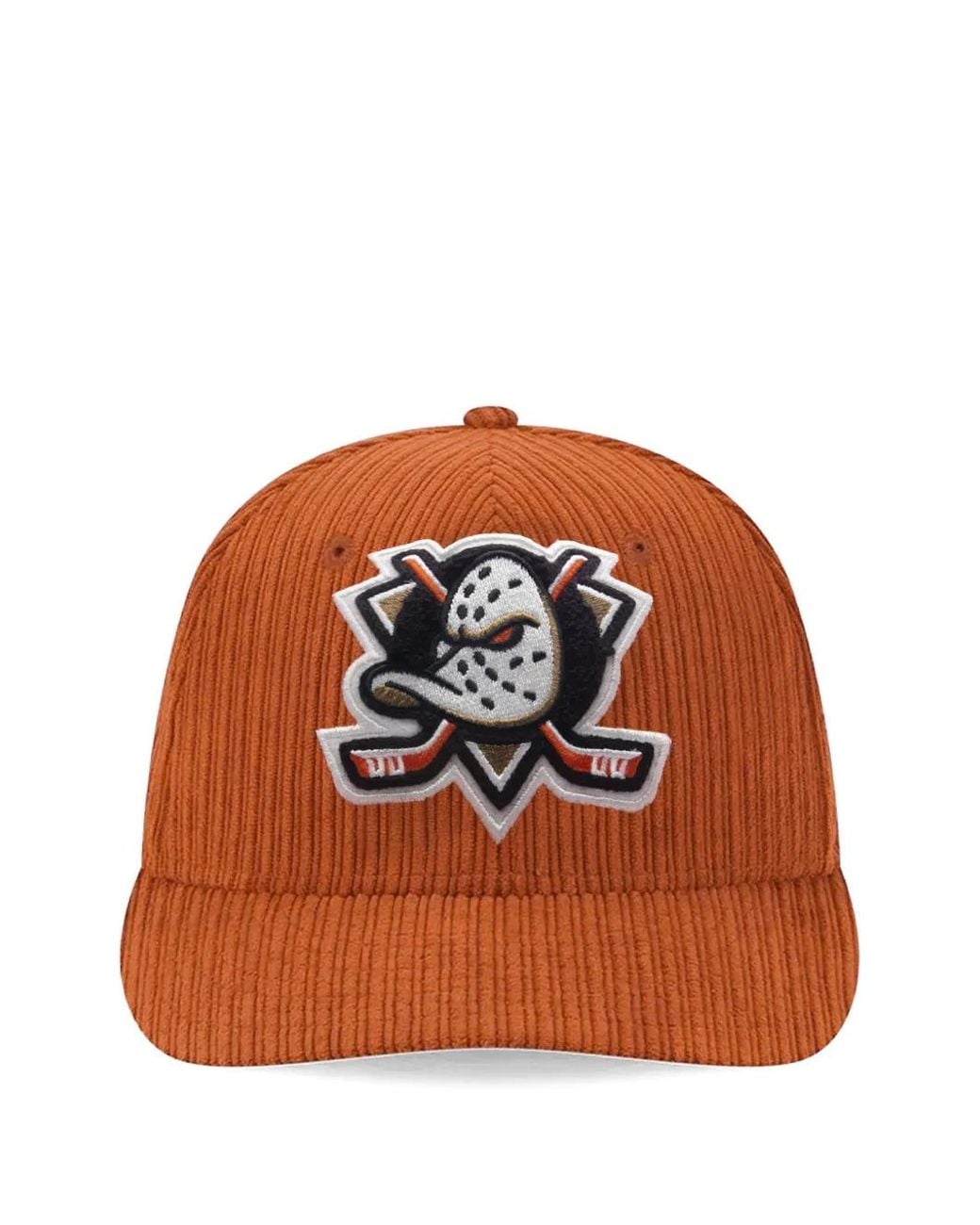 KTZ Orange Anaheim Ducks Embroidered Hat
