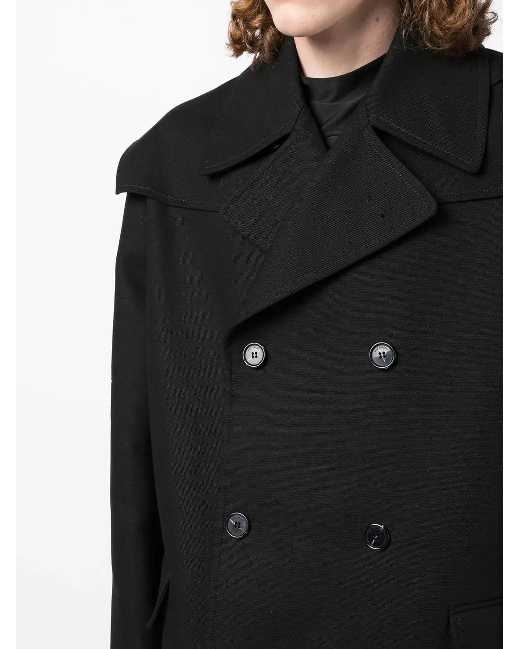 Raf Simons Oversized Jas in het Black voor heren