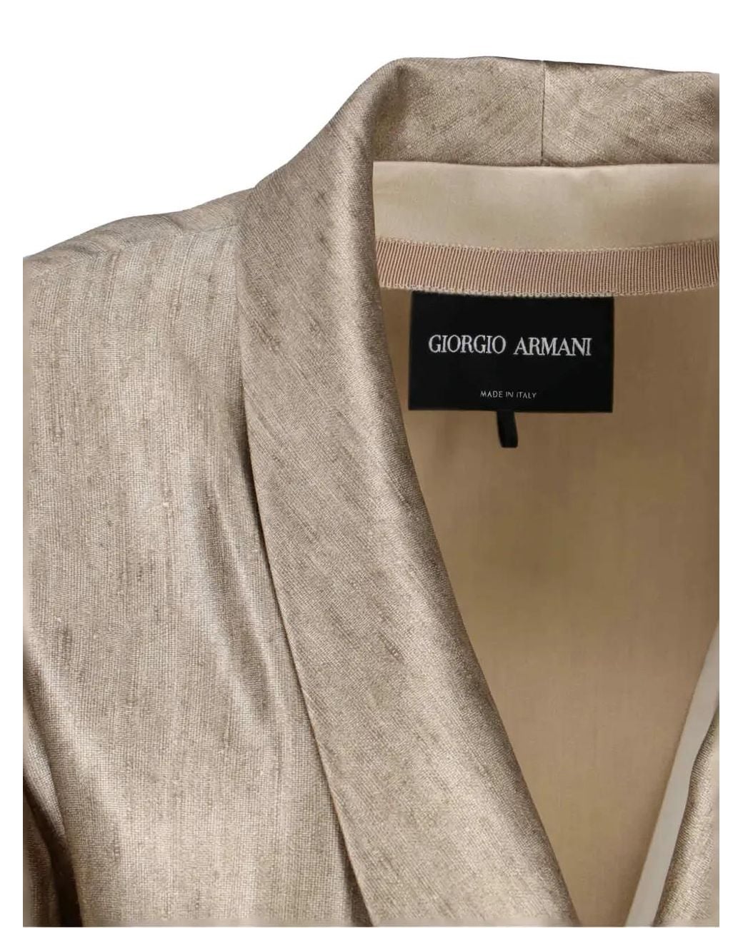 Giorgio Armani Natural Blazer Doppiopetto