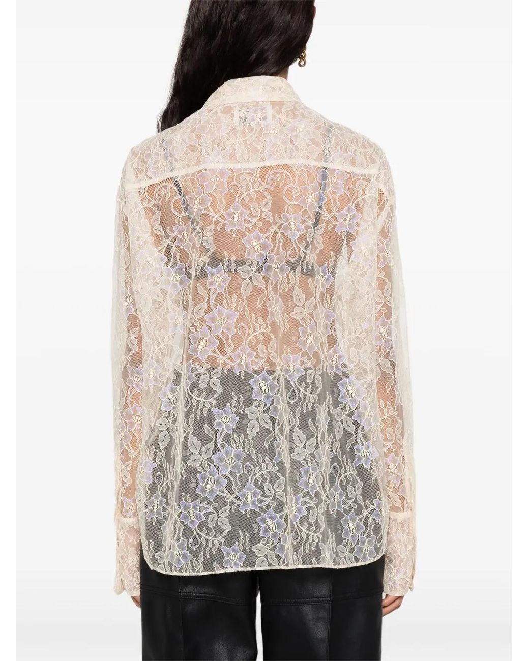 Zadig & Voltaire White Tyrone Lace