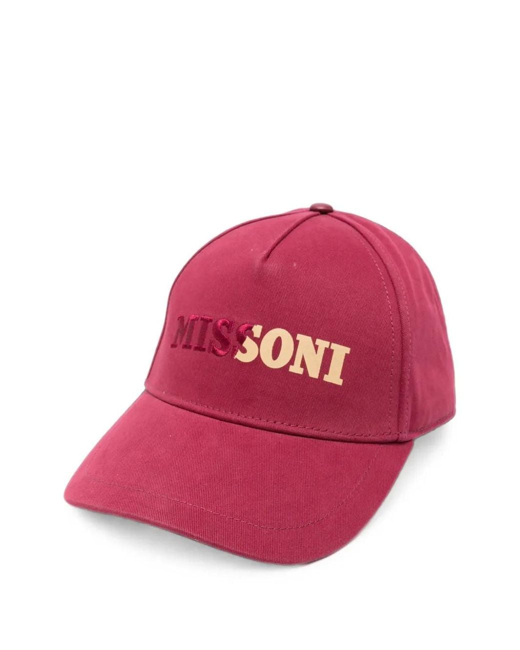 Cappello Da Baseball Con Logo di Missoni in Pink