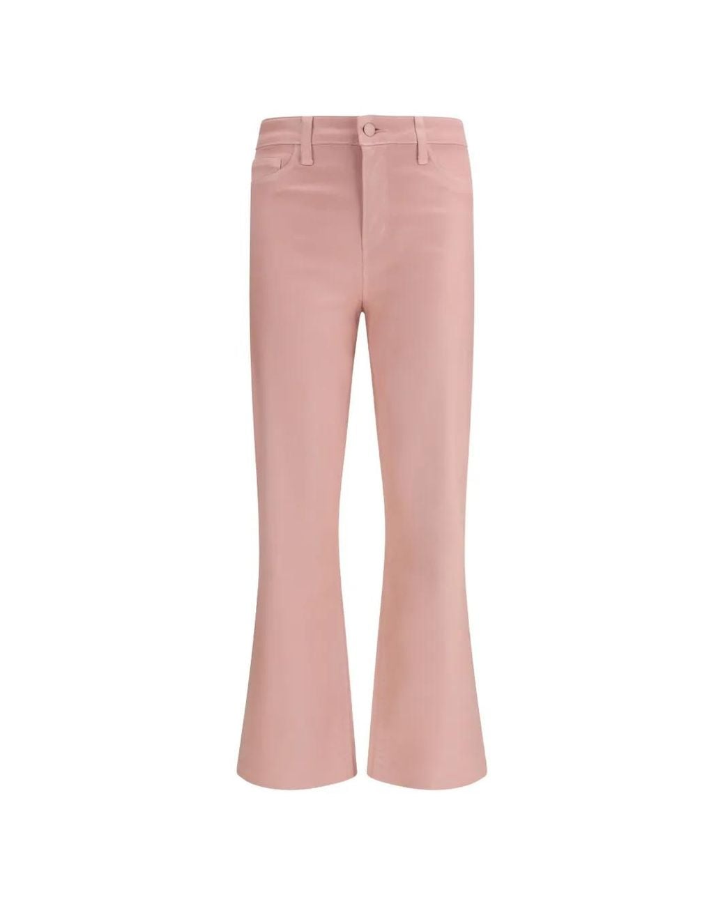 L'Agence Pink Kendra Flared Jeans