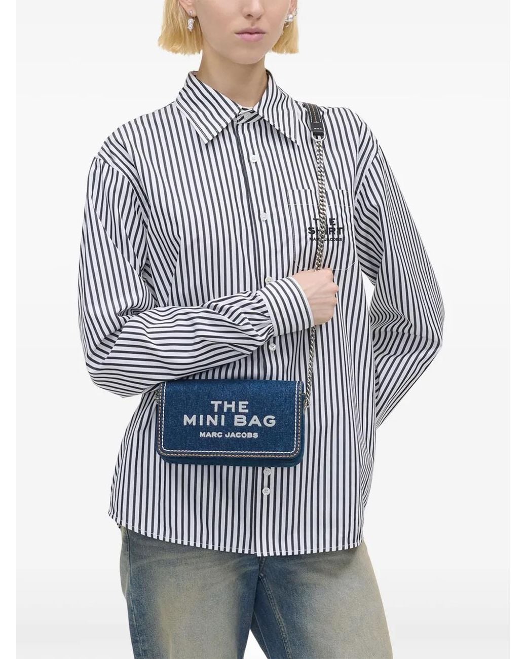 Marc Jacobs Blue Shoulder Bag 'The Mini'