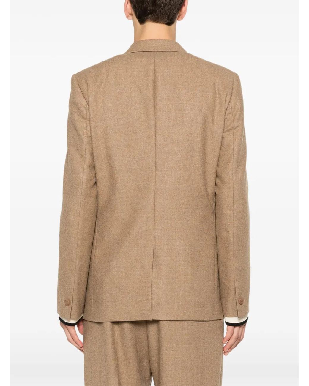Sandro Brown Mode Flannel Blazer for men
