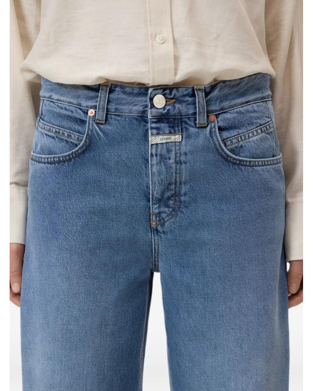 Closed Blue Nikka Wide-Leg Jeans