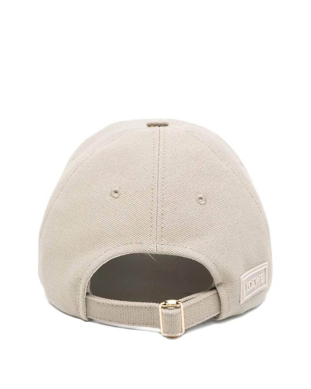 Loewe Natural Anagram Patch Cap for men