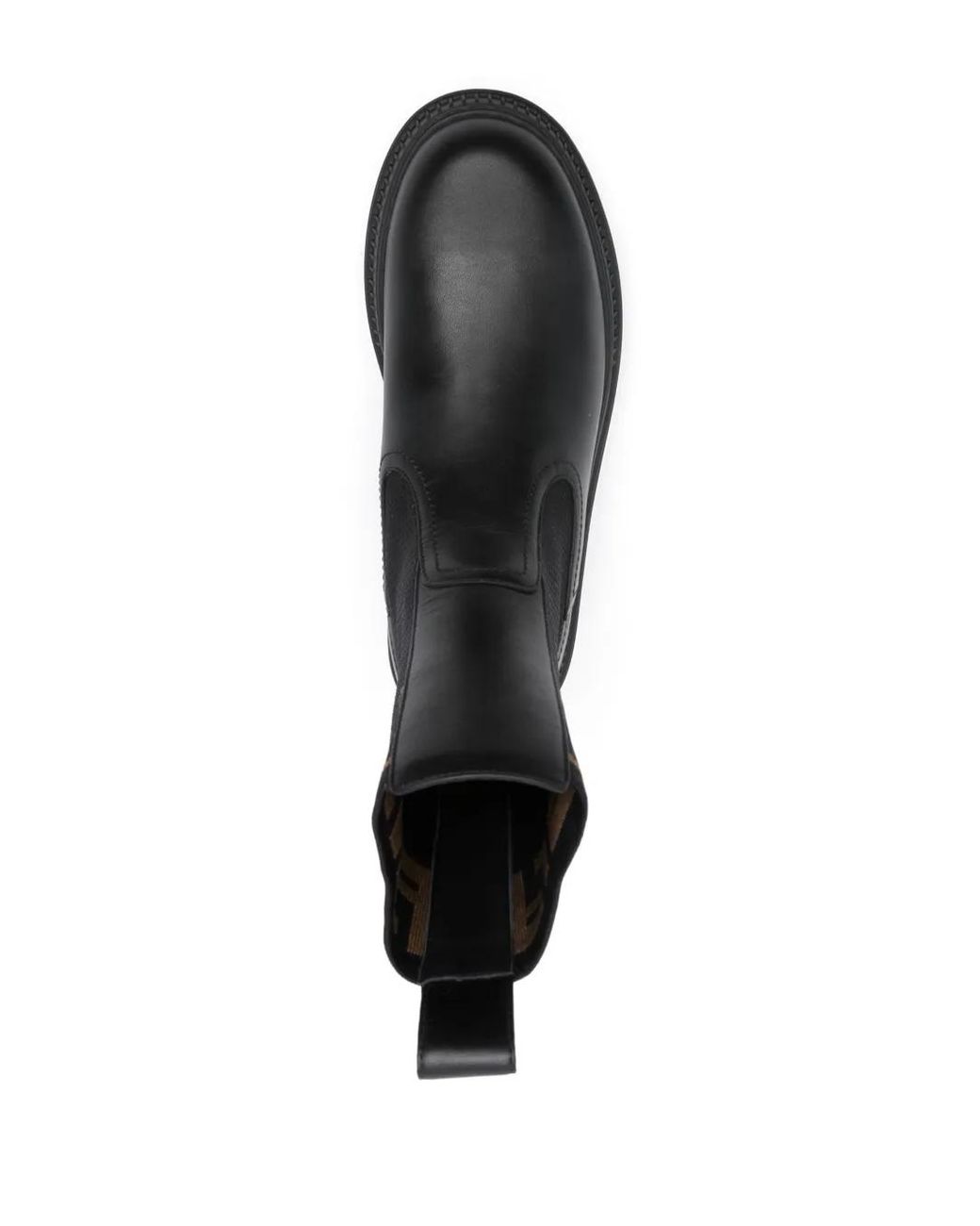Botines Lisos Fendi de color Black