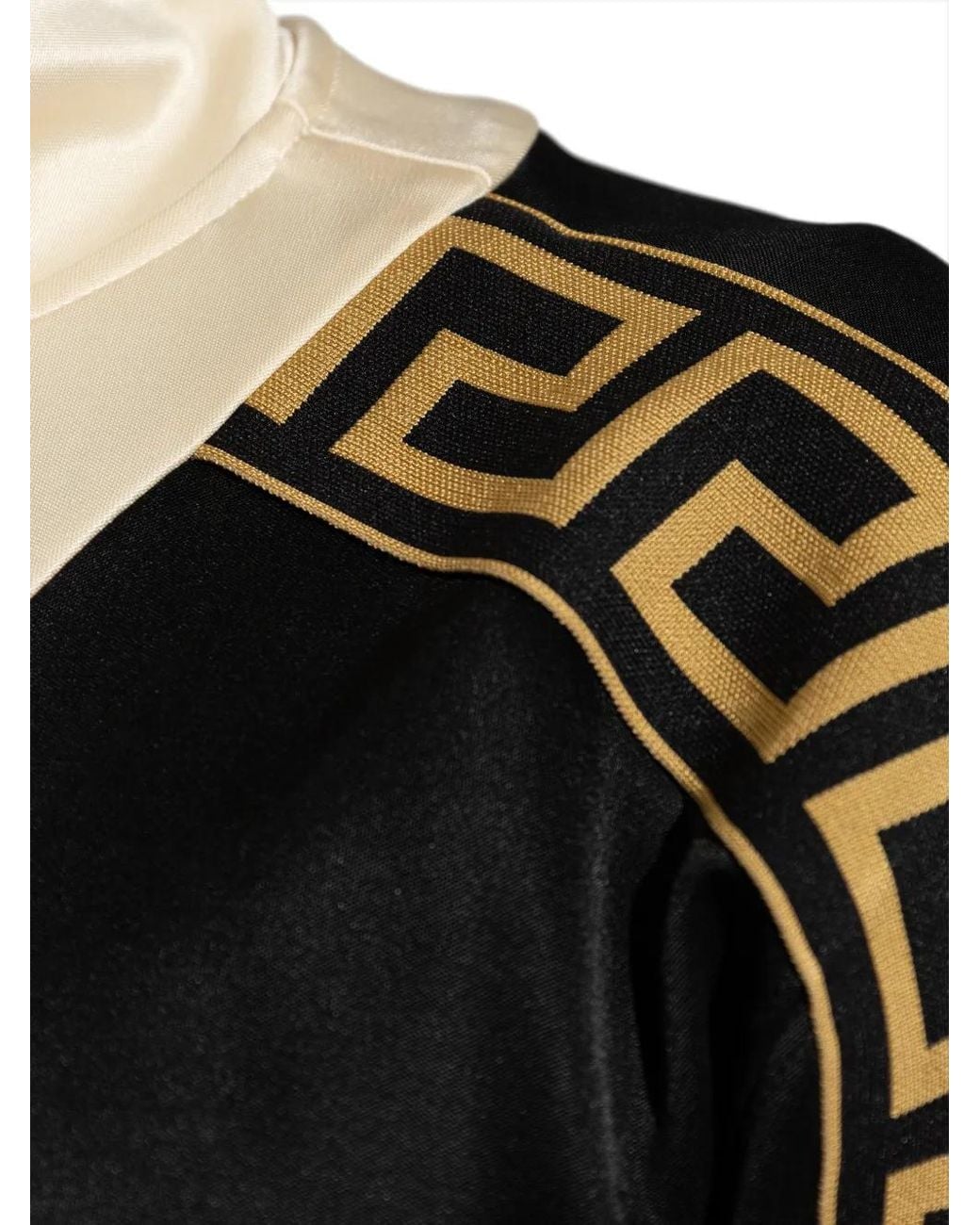 Versace Black Zip Sweatshirt for men