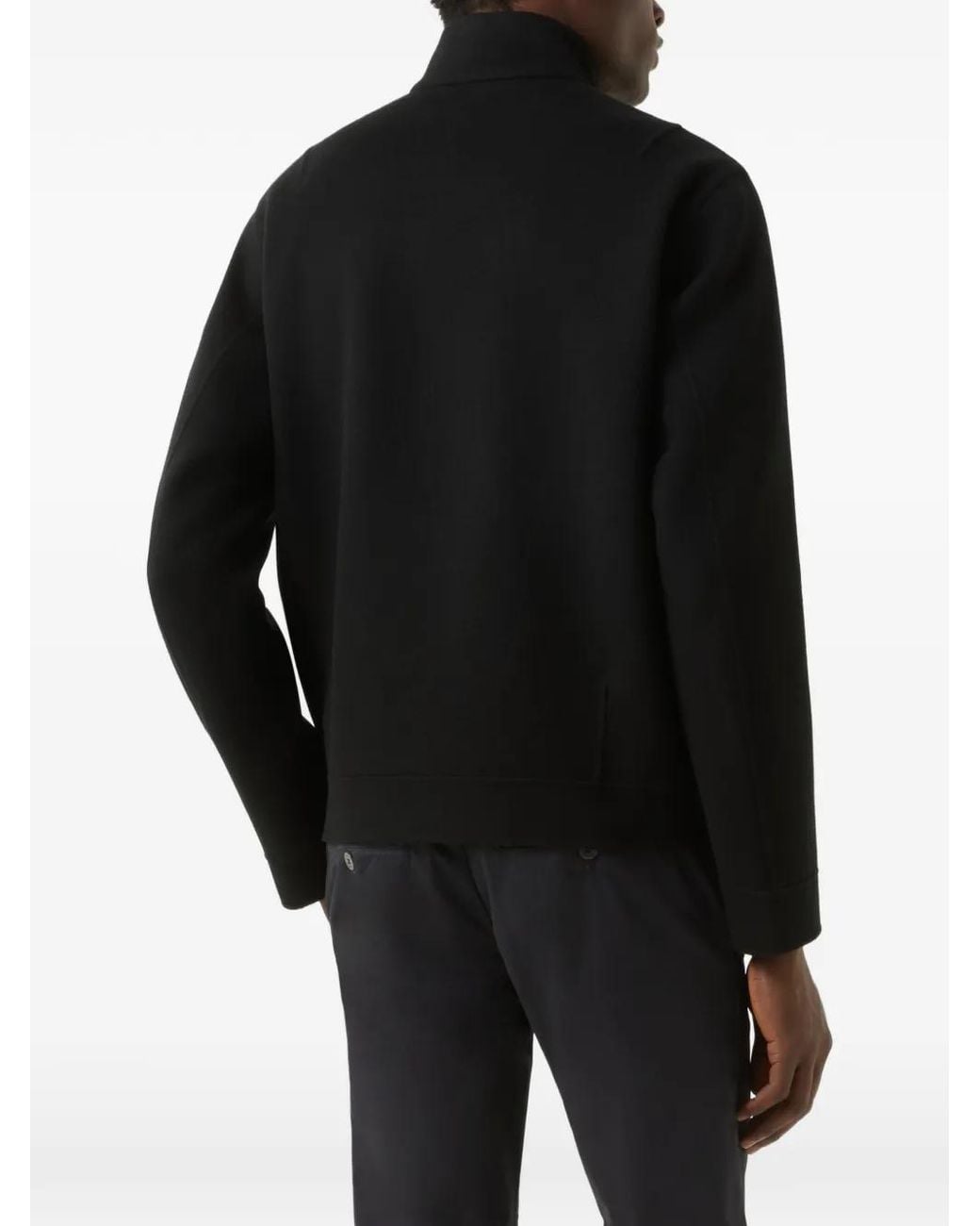 Bogner Black Brice Double-Faced Wool Jacket for men
