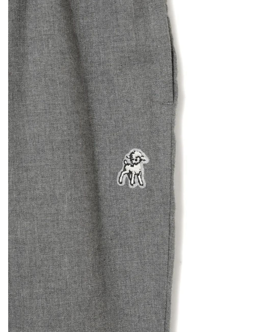 Undercover Gray X Sunspel Cotton Track Pants for men