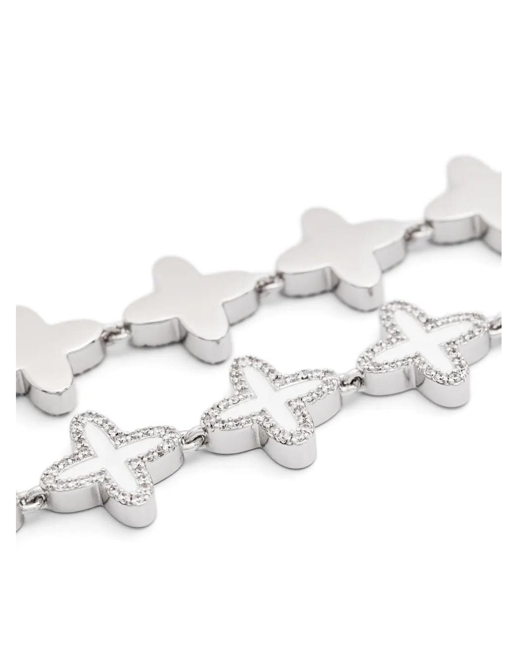 Collier À Pendentif Trèfle DARKAI en coloris White