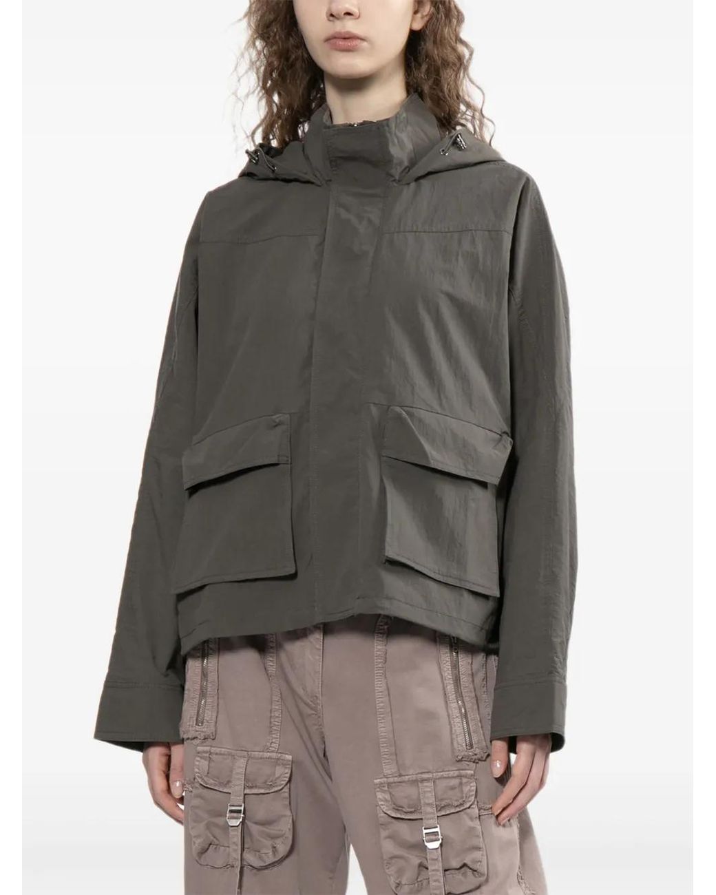 B+ AB Brown Hooded Jacket
