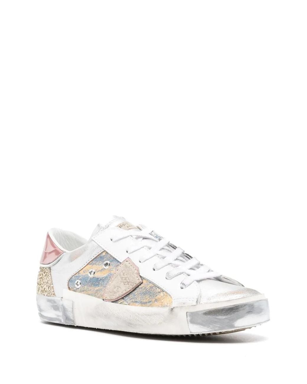 Philippe Model White Prxs Tennis Sneakers