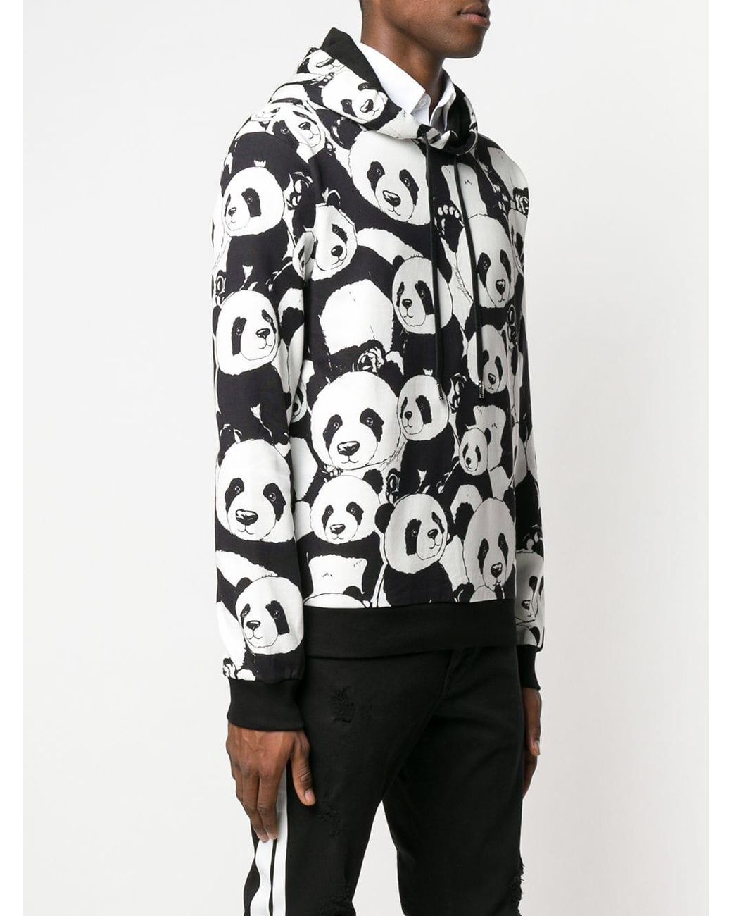 Dolce & Gabbana Panda Hoodie in Black for Men | Lyst Australia