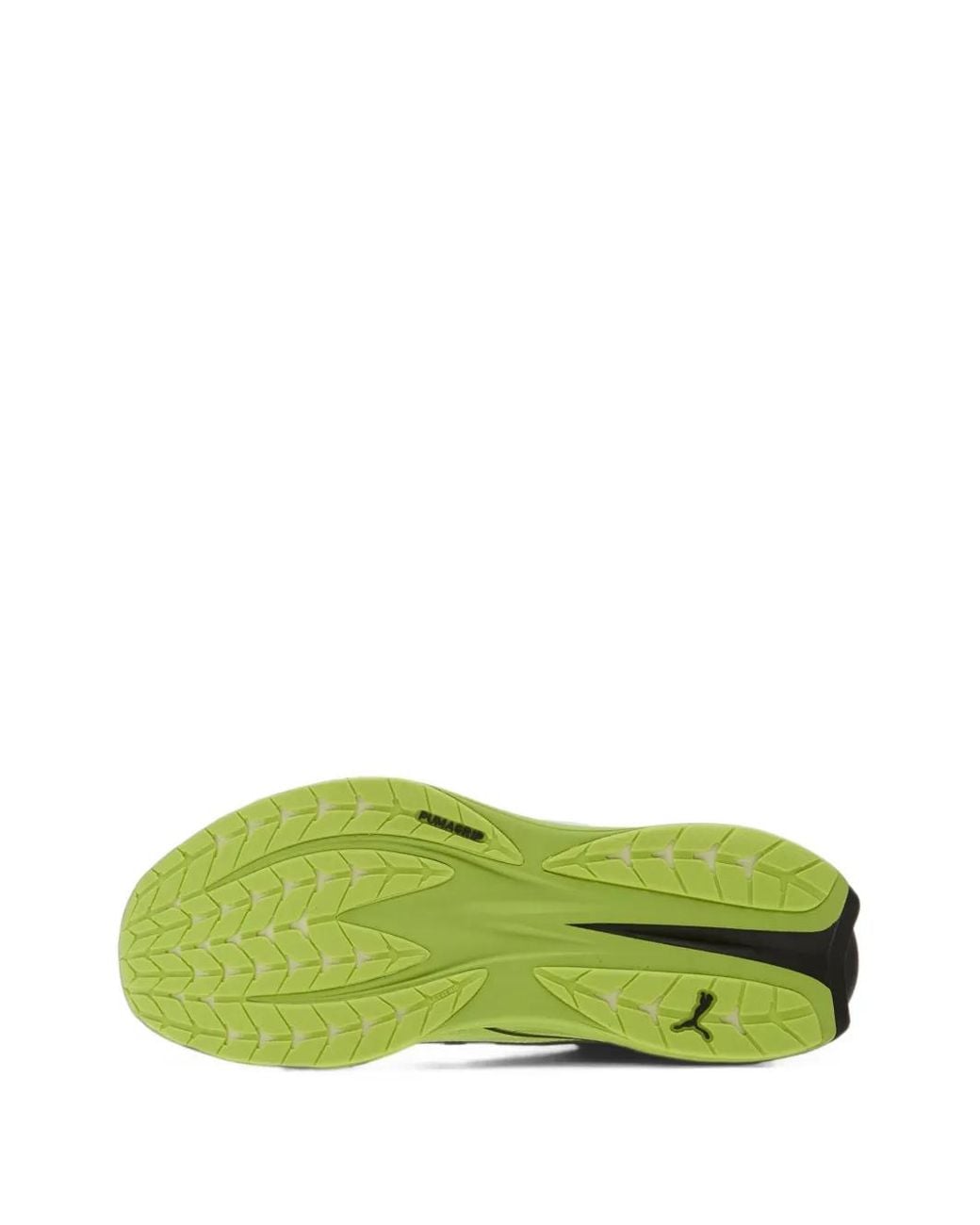 PUMA Green Deviate Pure Nitro Running Shoes for men