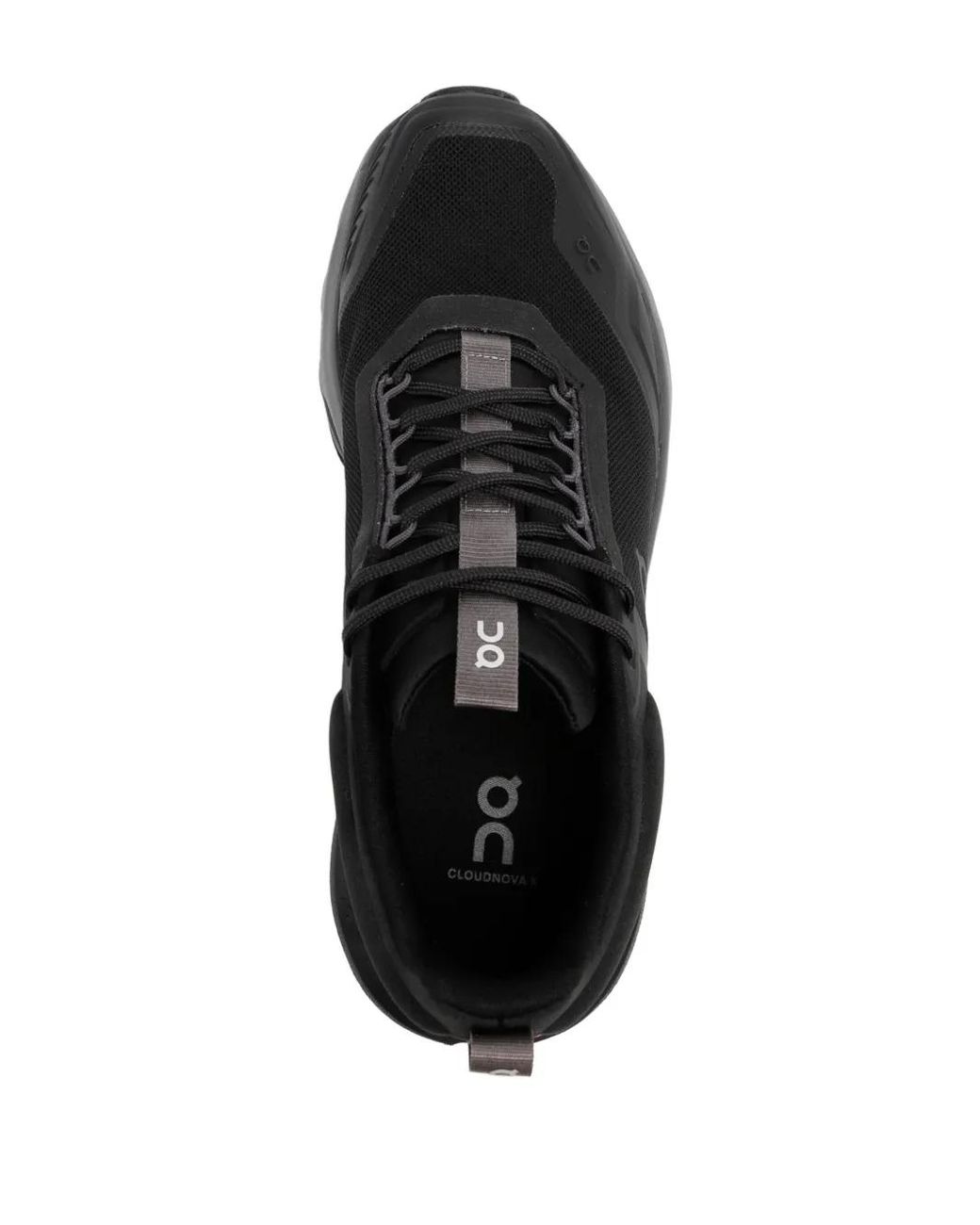 On Shoes Black Cloudnova X Sneakers for men