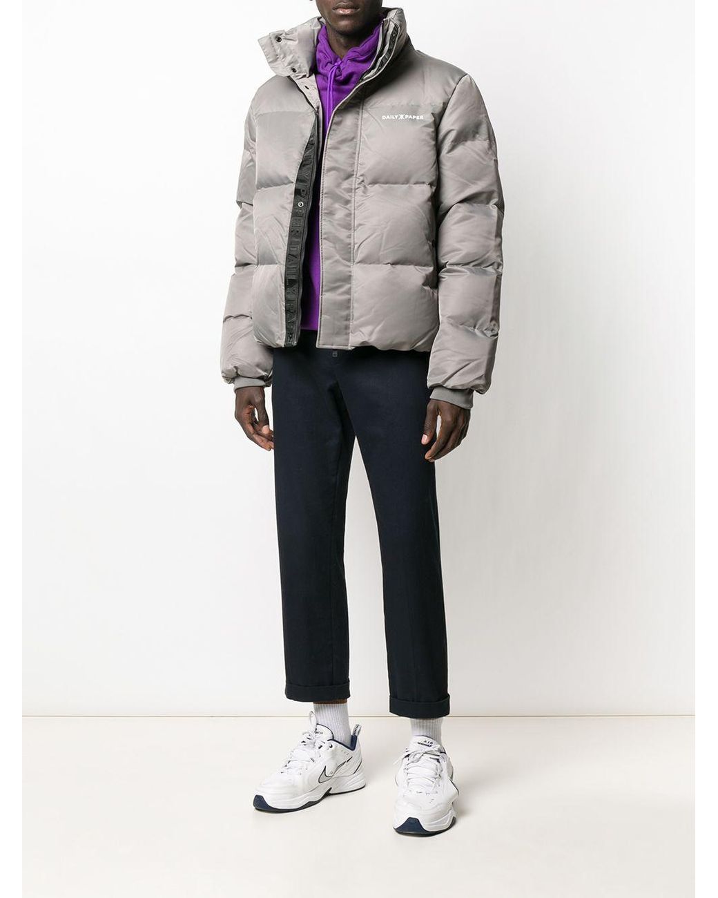 Daily Paper Cotton Puffer Jacket in 