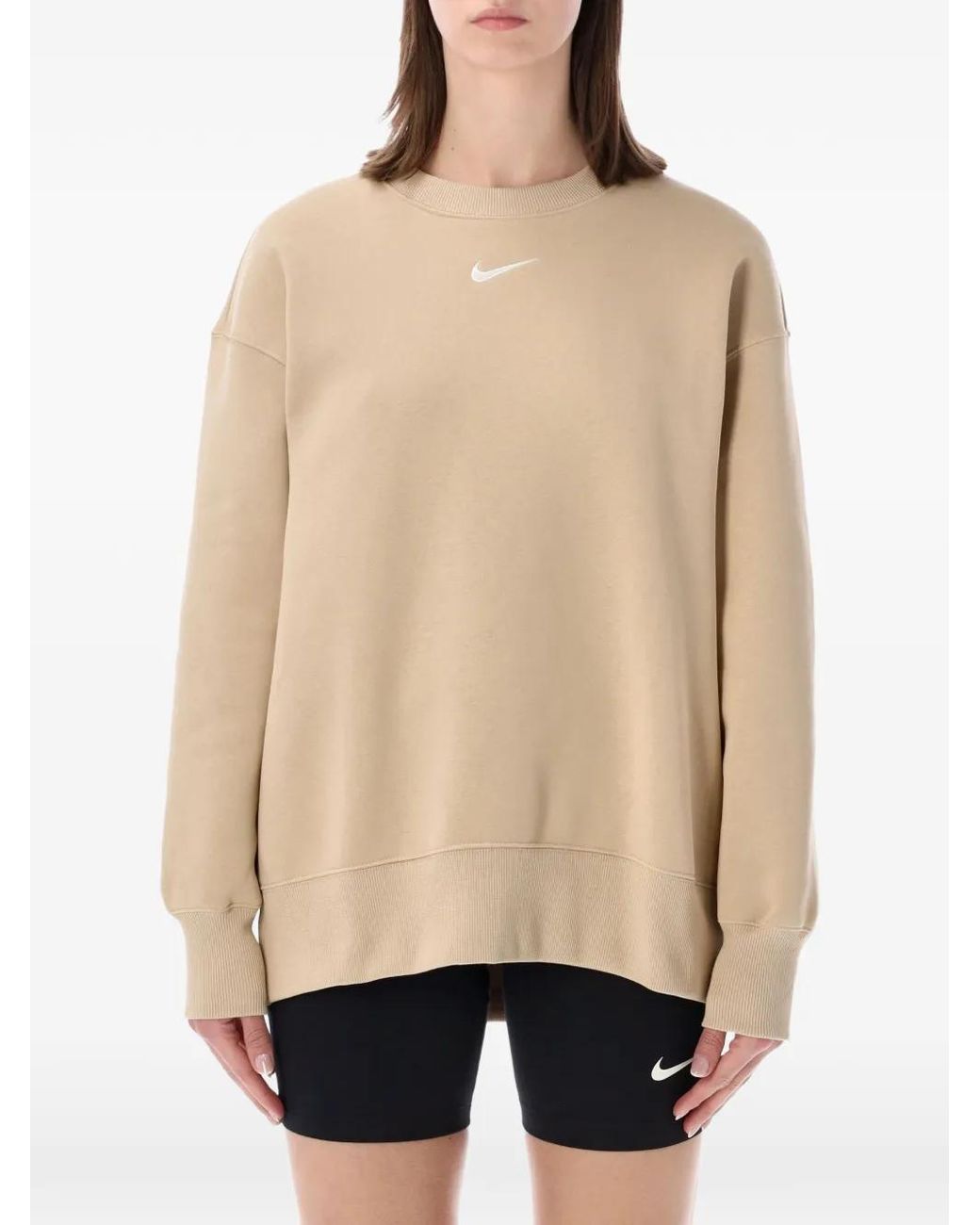 Nike Natural Crew-Neck Sweatshirt