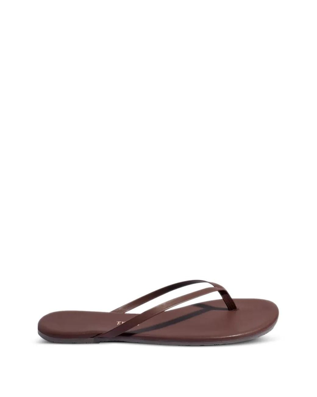 TKEES Brown Lily Foundation Flip-Flops