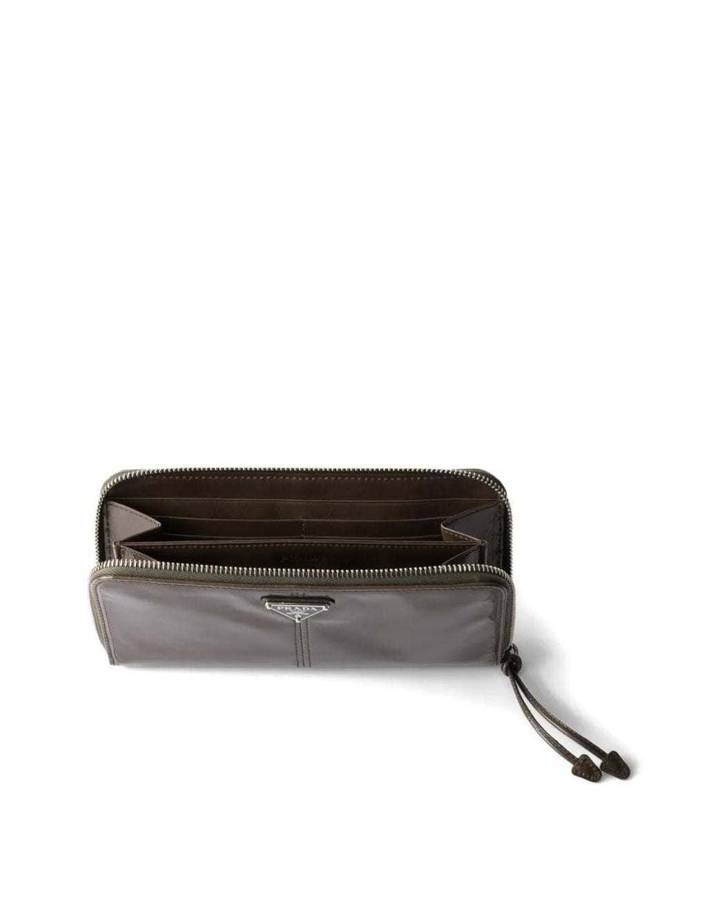 Prada Brown Leather Wallet for men