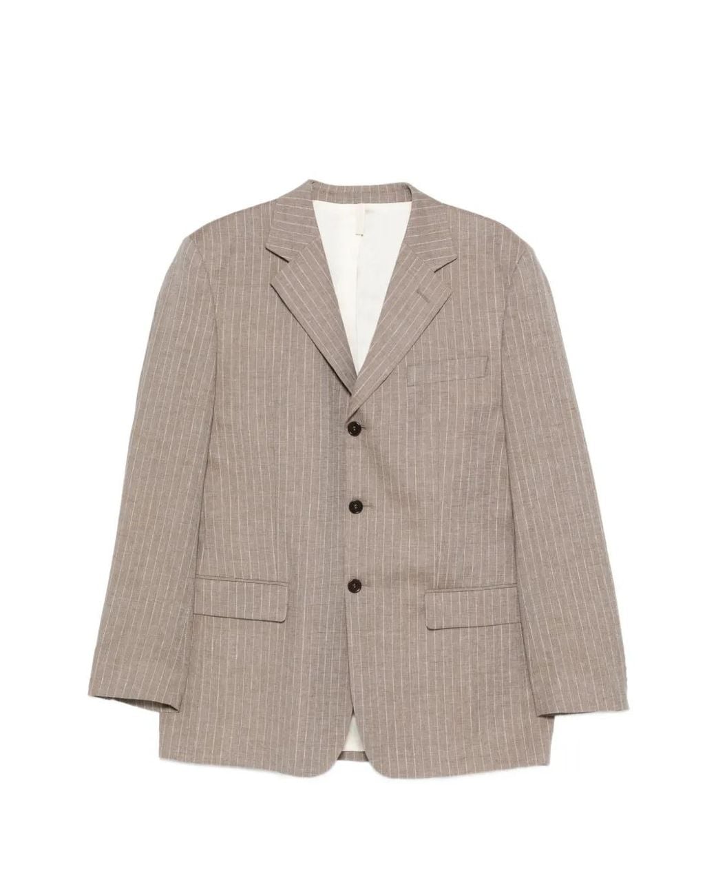 sunflower Gray Show Pinstripe Blazer for men