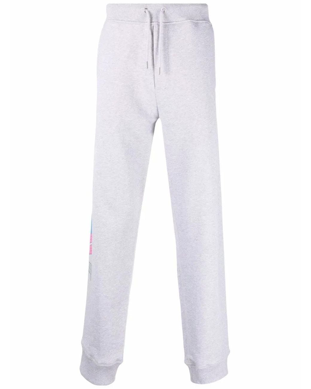 Helmut Lang Multicolor 3D Logo Track Pants for men