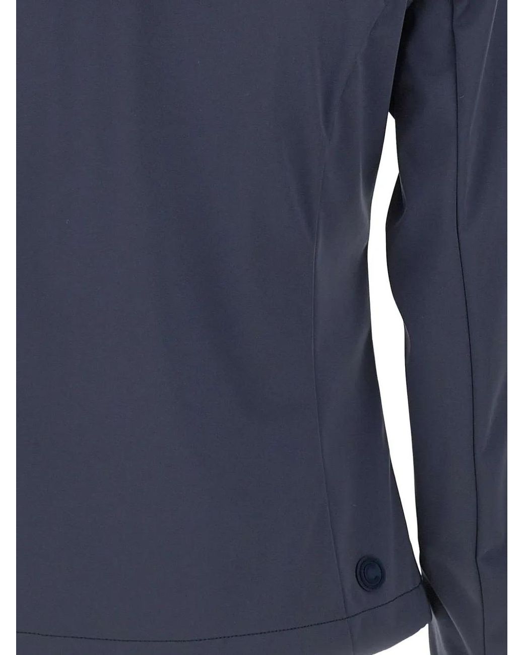 Colmar Blue Hooded Quilted Jacket