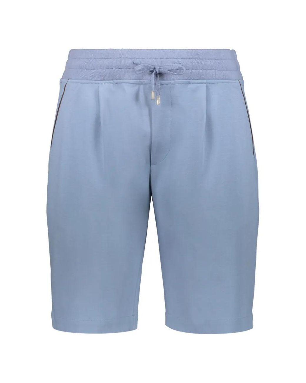 Moorer Blue Broderick Drawstring-Waist Shorts for men