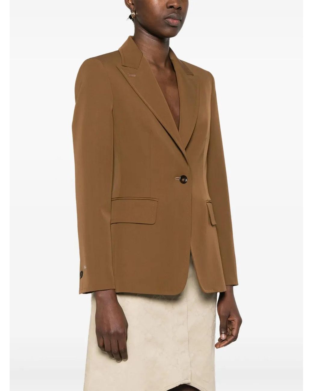 Max Mara Brown Palchi Blazer