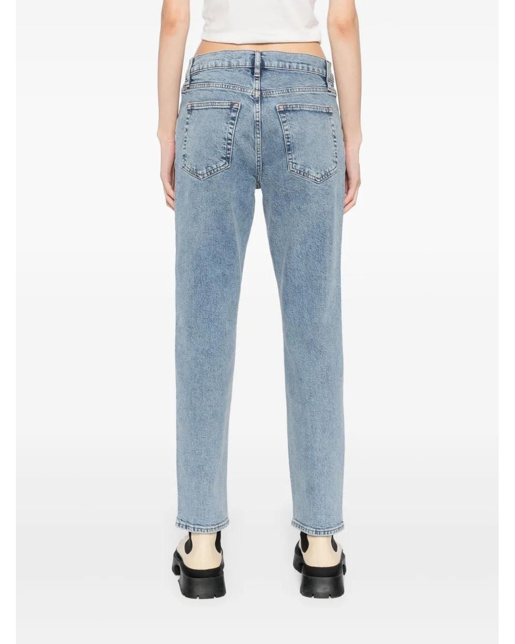 FRAME Blue The Borrowed Jeans