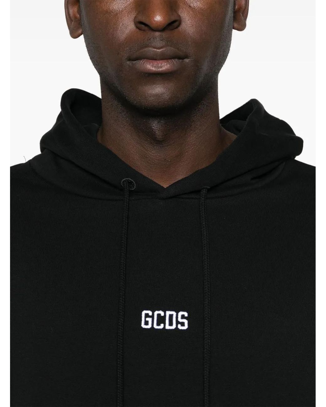 Gcds Black Killer Dice Cotton Hoodie