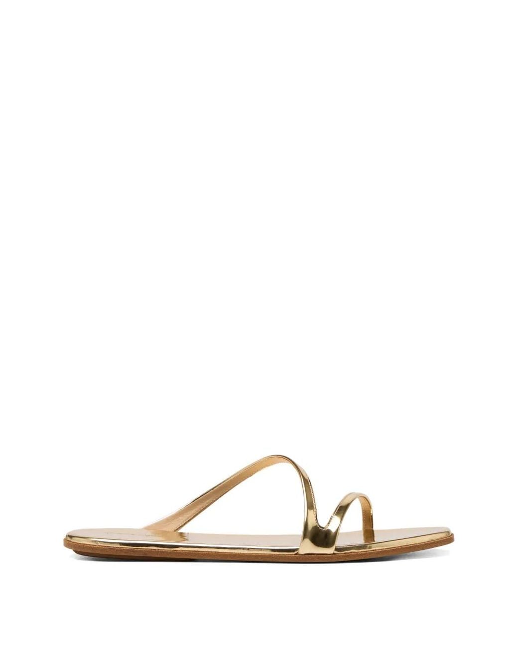 Marsèll Metallic Criss-Cross Strap Sandals